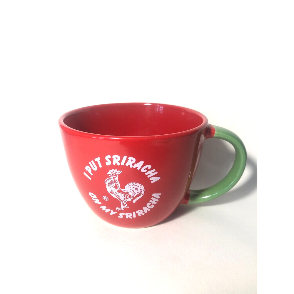 Big Red I Put Sriracha On My Sriracha 24oz Huge Coffee Ramen Cup Huy Fong Foods